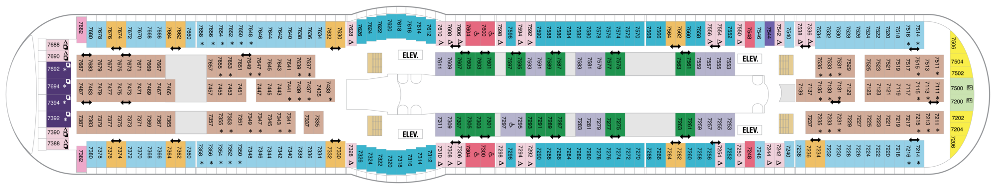 Deck 7 plan